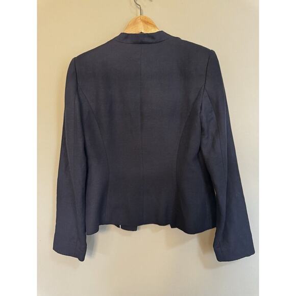 Calvin Klein Women’s Blue Business Open Front Blazer Suit W/ Pants Size 8 - Picture 4 of 13